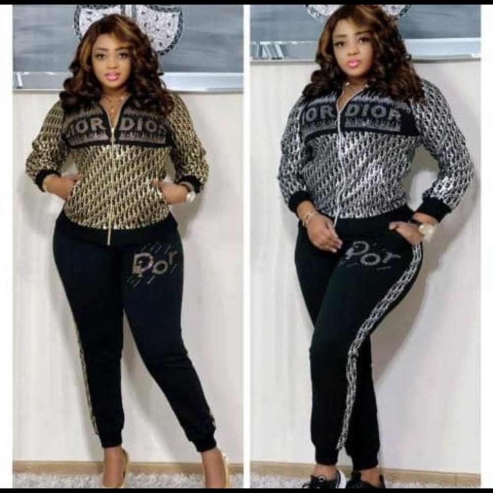 2 Piece Set Women  Hooded Tracksuit